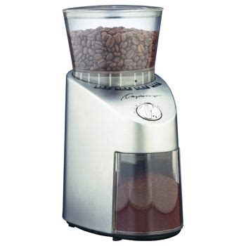 capresso metal die-cast housing conical burr grinder costco|Capresso coffee grinder die cast.